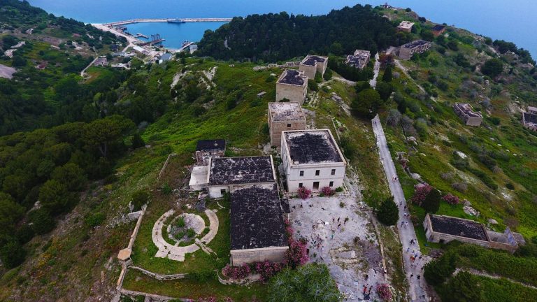 Sazan, the ex-military island of Albania, now enjoyed by tourists